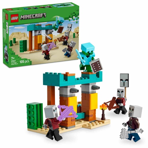 [21267] LEGO MINECRAFT | La Patrulla del Desierto de los Maldeanos - 21267