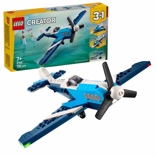 [31160] LEGO CREATOR 3en1 | Aeronave: Avión de Carreras - 31160