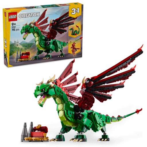 [31161] LEGO CREATOR 3en1 | Dragón Medieval - 31161