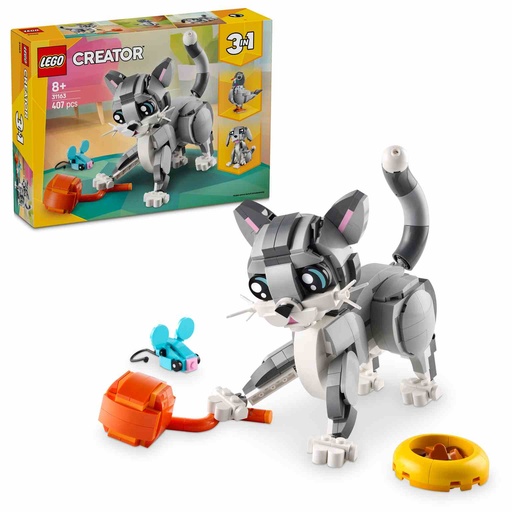 [31163] LEGO CREATOR 3en1 | Gato Juguetón - 31163