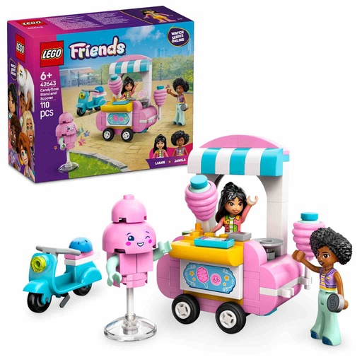 [42643] LEGO Friends | Puesto de Algodón de Azúcar y Moto - 42643