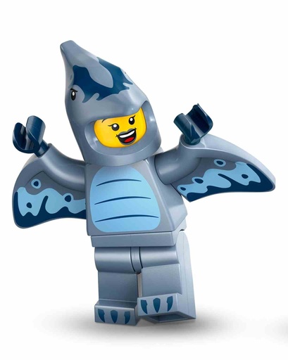 [71048-06] LEGO Minifiguras | 27ª Edición: el Fan con Disfraz de Pterodáctilo   - 71048-06