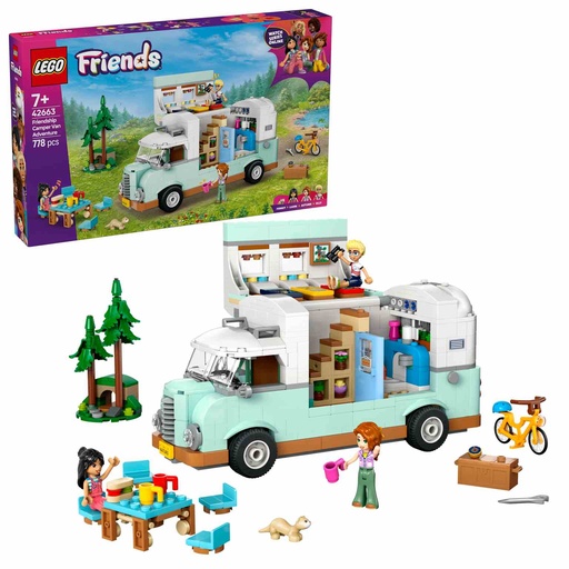 [42663] LEGO Friends | Aventura en la Caravana de la Amistad  - 42663