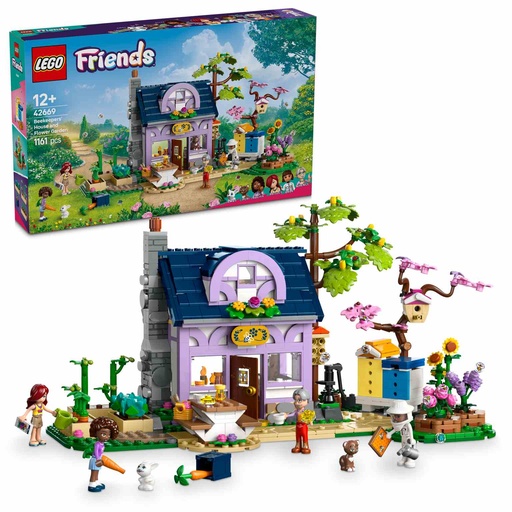 [42669] LEGO Friends | Casa de los Apicultores y Jardín de Flores  - 42669