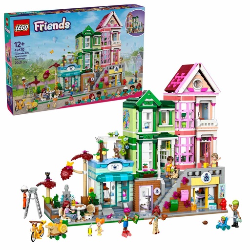 [42670] LEGO Friends | Apartamentos y Tiendas de Heartlake City  - 42670