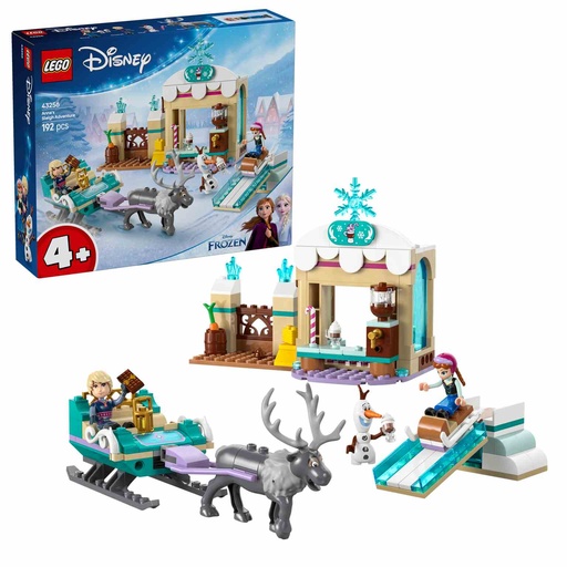 [43256] LEGO Disney | Aventura en Trineo de Anna - 43256