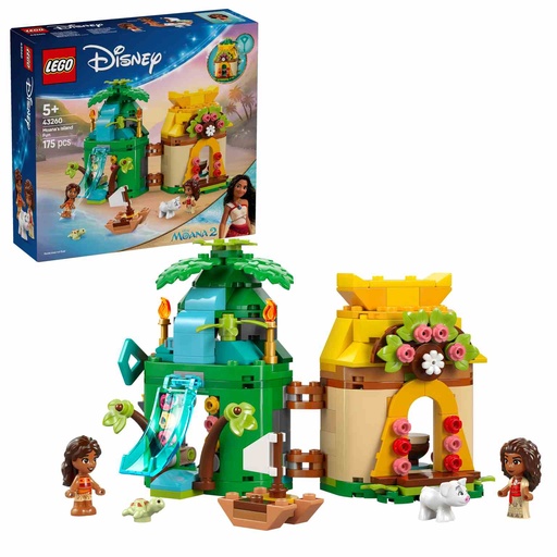 [43260] LEGO Disney | Diversión en la Isla con Vaiana - 43260