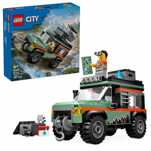 [60447] LEGO CITY | Todoterreno 4x4 de Montaña - 60447