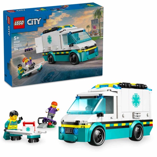 [60451] LEGO CITY | Ambulancia de Emergencias - 60451