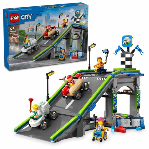 [60460] LEGO CITY | Sin Límites: Rampa de Aceleración para Coches de Carreras - 60460