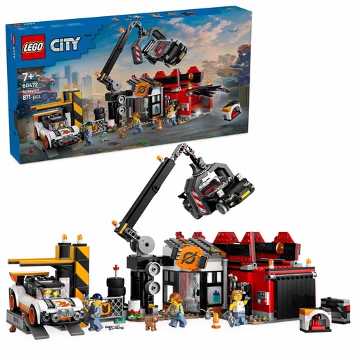 [60472] LEGO CITY | Desguace con Coches - 60472