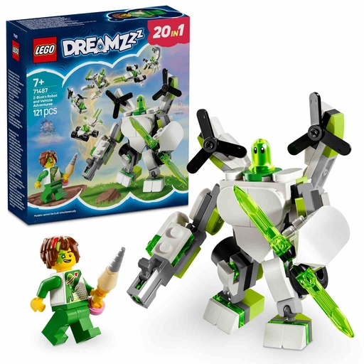 [71487] LEGO DREAMZzz | Aventuras de Z-Blob: Robots y Vehículos - 71487