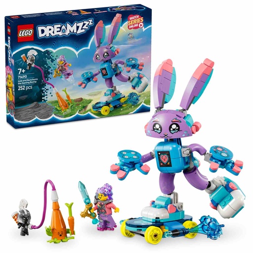 [71490] LEGO DREAMZzz | Izzie y Bunchurro el Conejo Jugón - 71490