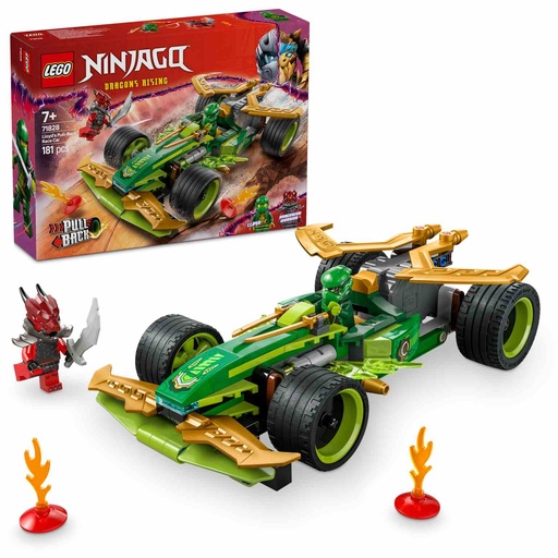 [71828] LEGO Ninjago | Coche de Carreras con Motor de Carga Manual de Lloyd - 71828