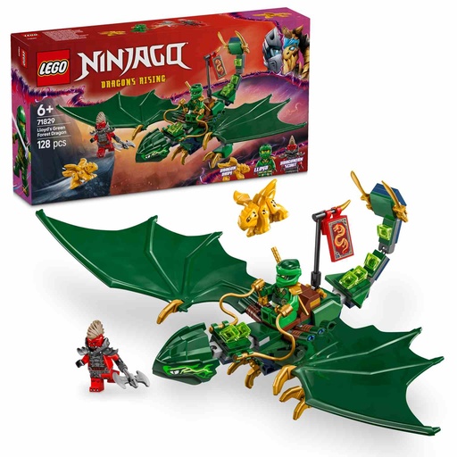 [71829] LEGO Ninjago | Dragón Verde del Bosque de Lloyd - 71829