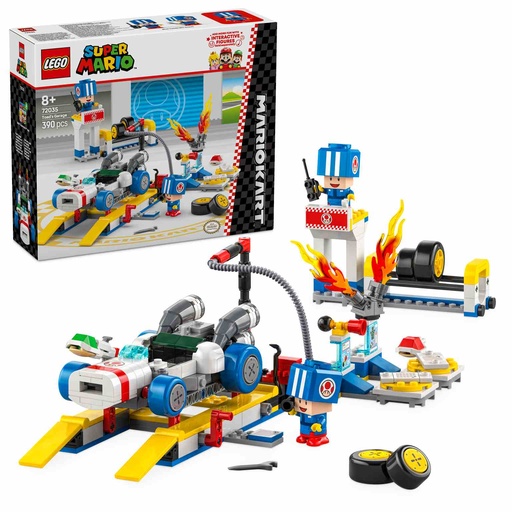 [72035] LEGO Super Mario | Mario Kart: Garaje de Toad - 72035