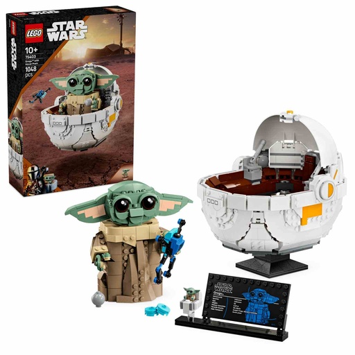 [75403] LEGO STAR WARS | Grogu con Aerocuna - 75403