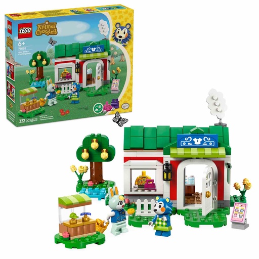[77055] LEGO Animal Crossing | Tienda de ropa de las Hermanas Manitas - 77055