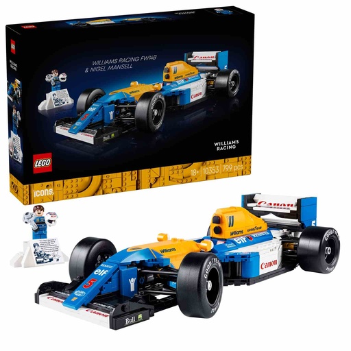 [10353] LEGO ICONS | Williams Racing FW14B y Nigel Mansell - 10353
