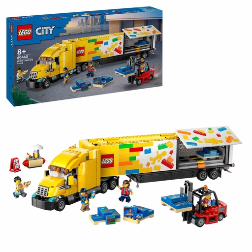 [60440] LEGO CITY | Camión de Reparto Amarillo - 60440