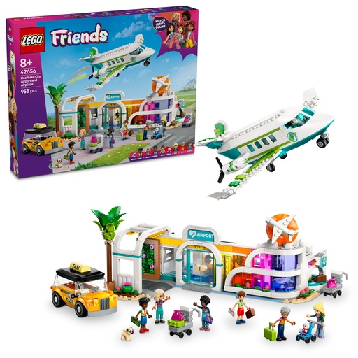 [42656] LEGO Friends | Avión y Aeropuerto de Heartlake City - 42656