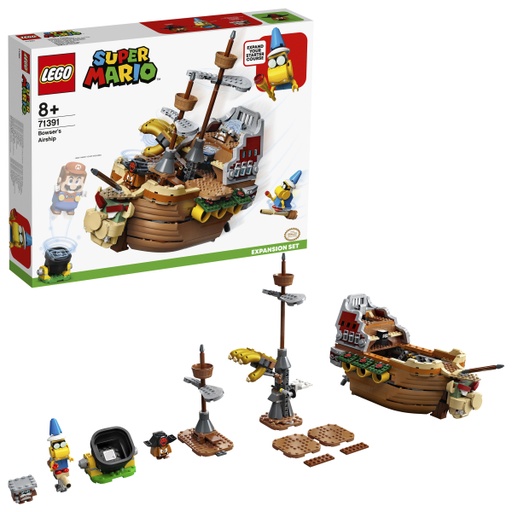 [71391] Lego Super Mario Set de Expansión Fortaleza aérea de Bowser 71391