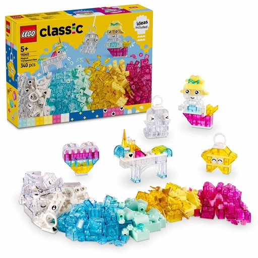 [11040] LEGO CLASSIC | Caja de Magia Transparente - 11040