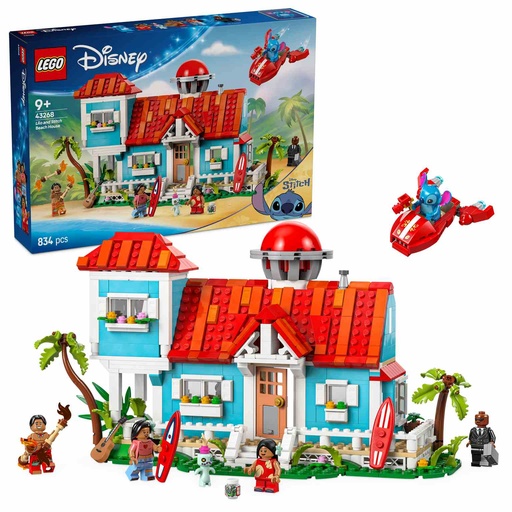 [43268] LEGO Disney | Casa en la Playa de Lilo y Stitch - 43268