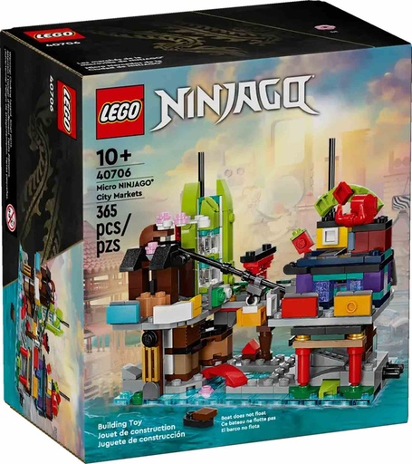 [40706] LEGO NINJAGO | Micro Mercados de la Ciudad de NINJAGO - 40706