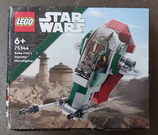 [75344-CD] LEGO Star wars Microfighter: Nave Estelar de Boba Fett CAJA DAÑADA 75344-CD