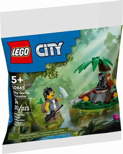 [30665] LEGO CITY | Encuentro con el Gorila Bebé - 30665