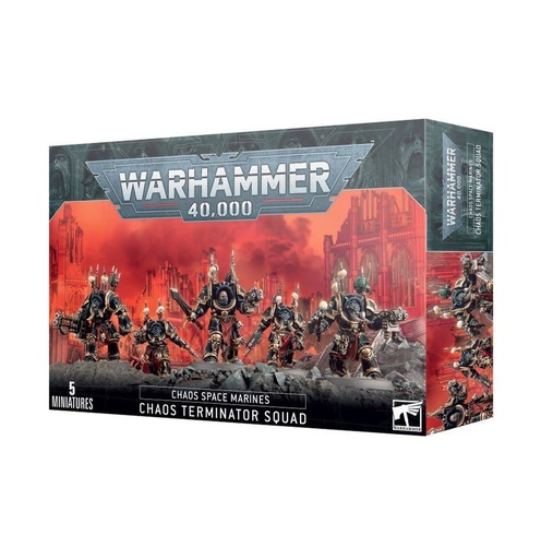 [43-19] WARHAMMER 40K | Chaos Space Marines: Escuadra de Exterminadores del Caos 43-19