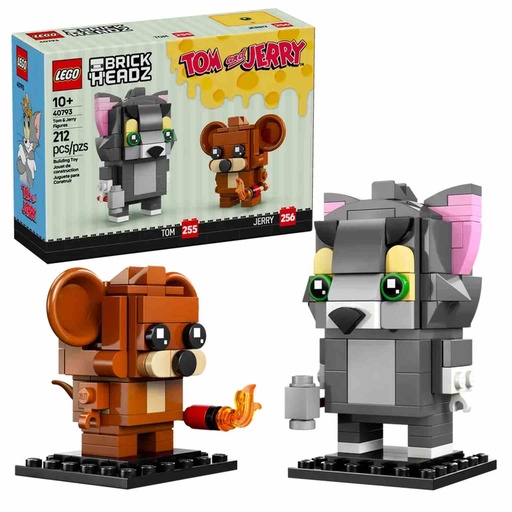 [40793] LEGO BRICK HEADZ |Figuras de Tom y Jerry - 40793