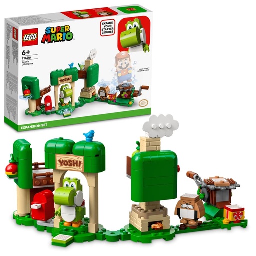 [71406] Lego Super Mario Set de Expansión Casa-regalo de Yoshi 71406