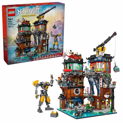 [71837] LEGO Ninjago | Talleres de la Ciudad de NINJAGO® - 71837