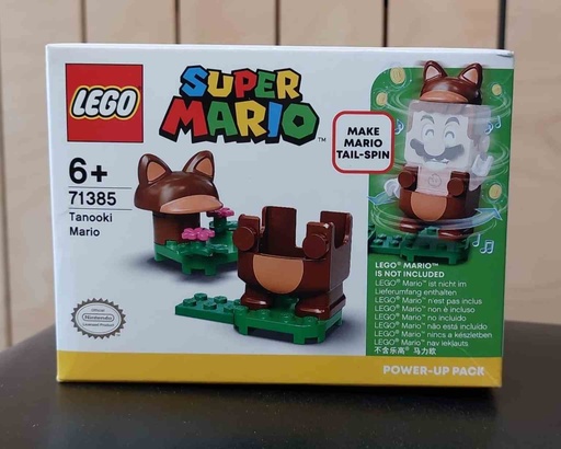 [71385-CD] LEGO Super Mario Pack Potenciador: Mario Tanuki CAJA DAÑADA 71385-CD