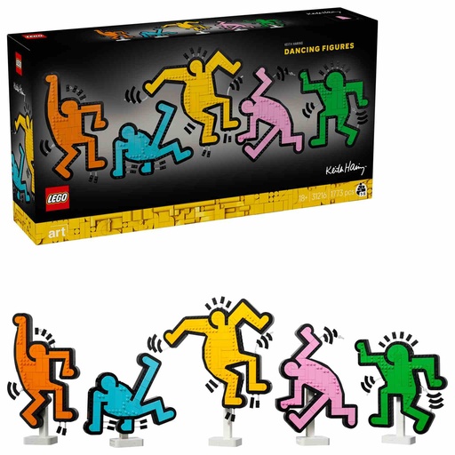 [31216] LEGO ART | Keith Haring: Figuras Danzantes  - 31216