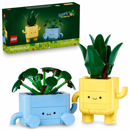 [10349] LEGO BOTANICAL COLLECION | Plantas Felices - 10349