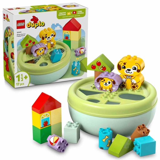 [10441] LEGO DUPLO | Clasificador de Formas: Casa de los Perritos - 10441