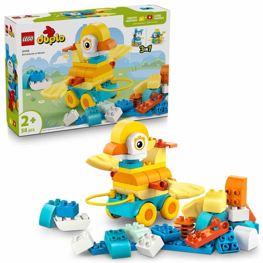 [10448] LEGO DUPLO |Animales sobre Ruedas 3en1 - 10448