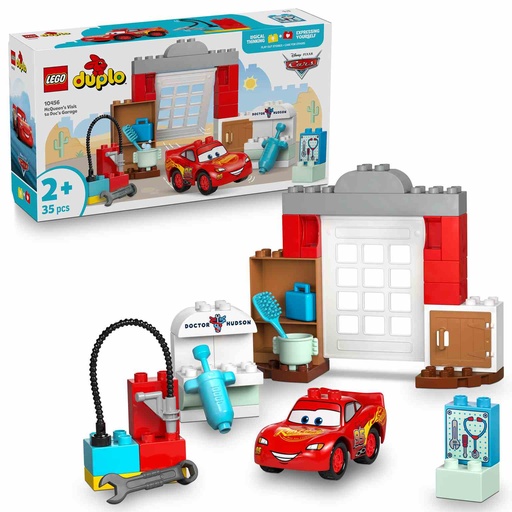[10456] LEGO DUPLO | Visita de McQueen al Taller de Doc- 10456