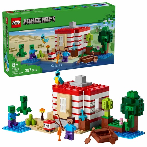 [21275] LEGO MINECRAFT | La Casa-Dinamita de la Selva - 21275