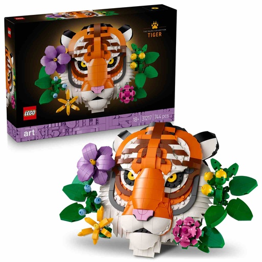 [31217] LEGO ART | Colección Fauna: Tigre  - 31217