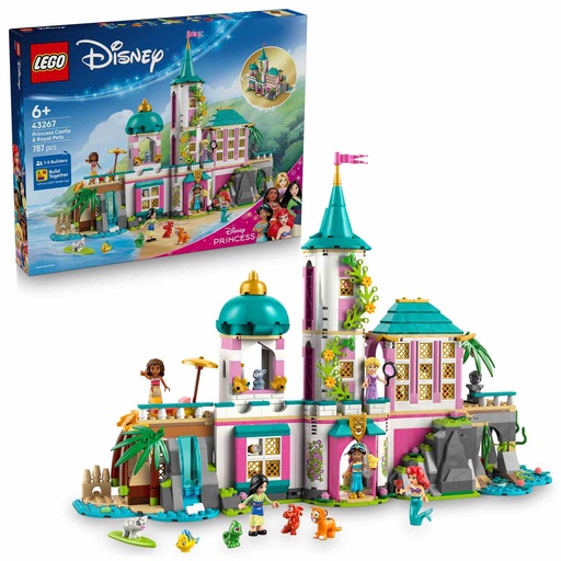 [43267] LEGO Disney | Castillo de las Princesas y Mascotas Reales - 43267