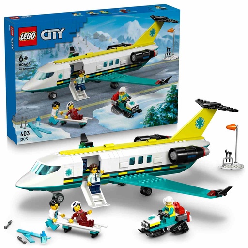 [60465] LEGO CITY | Ambulancia Aérea de Emergencia - 60465