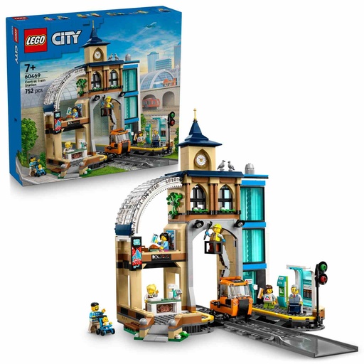 [60469] LEGO CITY | Estación Central de Ferrocarril - 60469