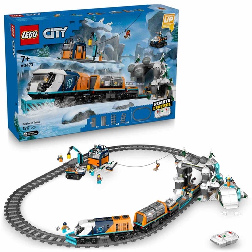[60470] LEGO CITY | Tren Expreso Polar Ártico de los Exploradores - 60470