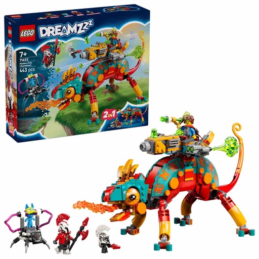 [71492] LEGO DREAMZzz | Camaleón Llameante de Mateo - 71492