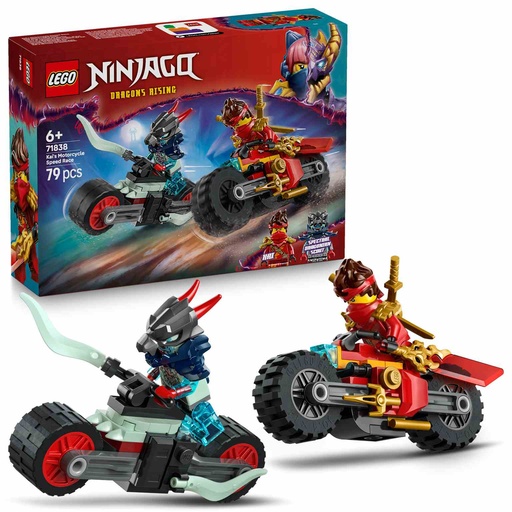 [71838] LEGO Ninjago | Carrera Relámpago en Moto de Kai - 71838