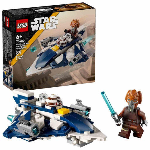 [75400] LEGO STAR WARS | Microfighter: Caza Estelar Jedi de Plo Koon - 75400